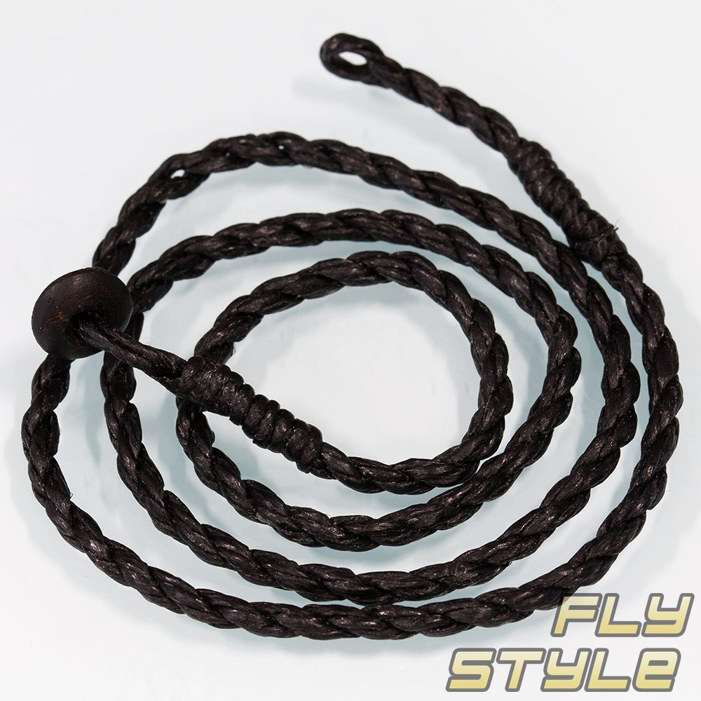 Braided Waxed Cotton Necklace for Pendant strap bracelet band surf ...